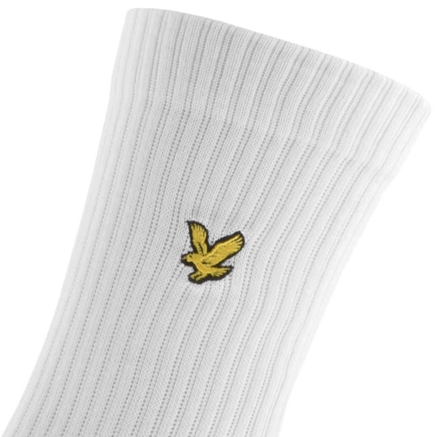 Alternative Image for ProductLyle And Scott Three Pack Socks White3